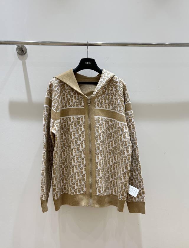 Dior&迪奥双面穿连帽开衫外套Sml现货供应