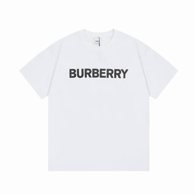 Burberry 巴宝莉 Logo经典单排字母 Tb标识印花 精致升级，灵感源自八十年代复古 原版面料 官方同款 定制260克同缸染面料 手感非常舒服 春夏最新