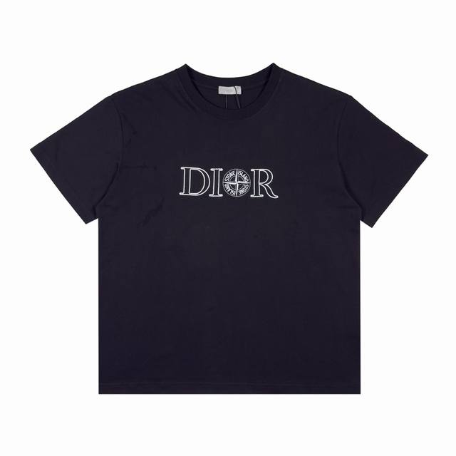 Cd X Stone Island 石头岛联名刺绣短袖 码数Xs-L