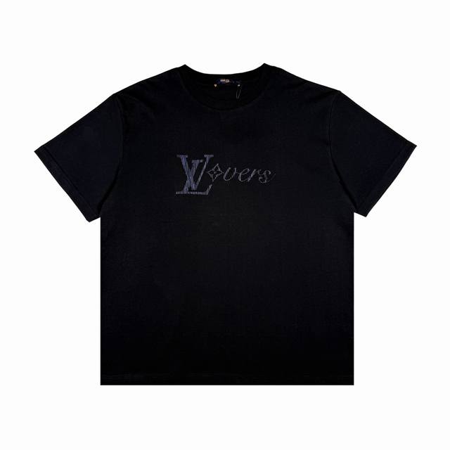Lv 胸前渐变图案短袖 码数Xs-L
