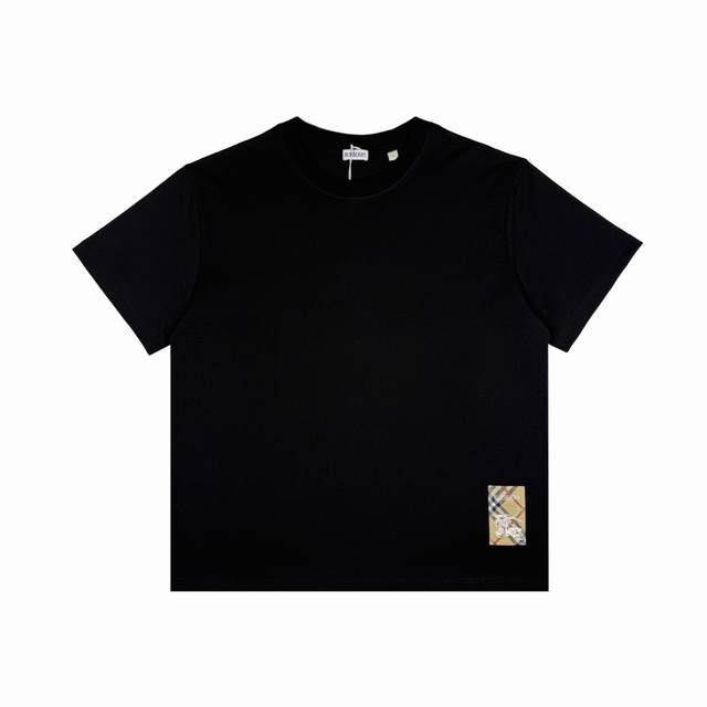 Bbr 下摆格纹标签短袖 码数Xs-L