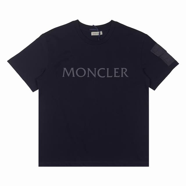 Moncler 字母标识贴袋短袖 码数Xs-L
