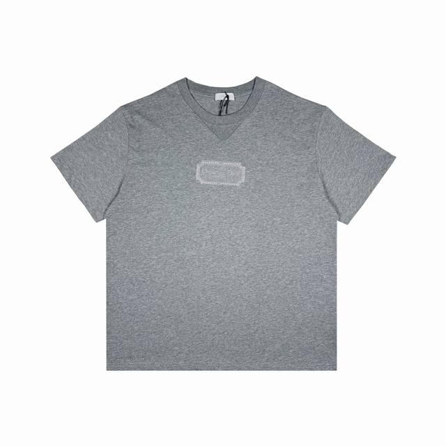Cd Couture 刀片刺绣字母短袖 码数Xs-L