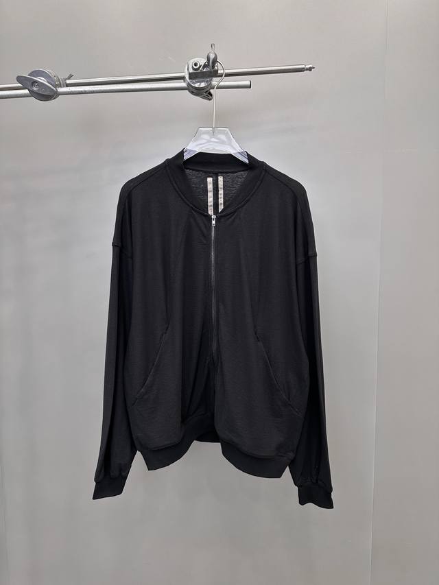 Rickowens ｜ 新款薄夹克，日本进口高密薄棉面料，舒适感拉满，男女同款，尺码Sml