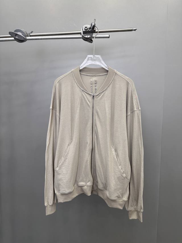 Rickowens ｜ 新款薄夹克，日本进口高密薄棉面料，舒适感拉满，男女同款，尺码Sml