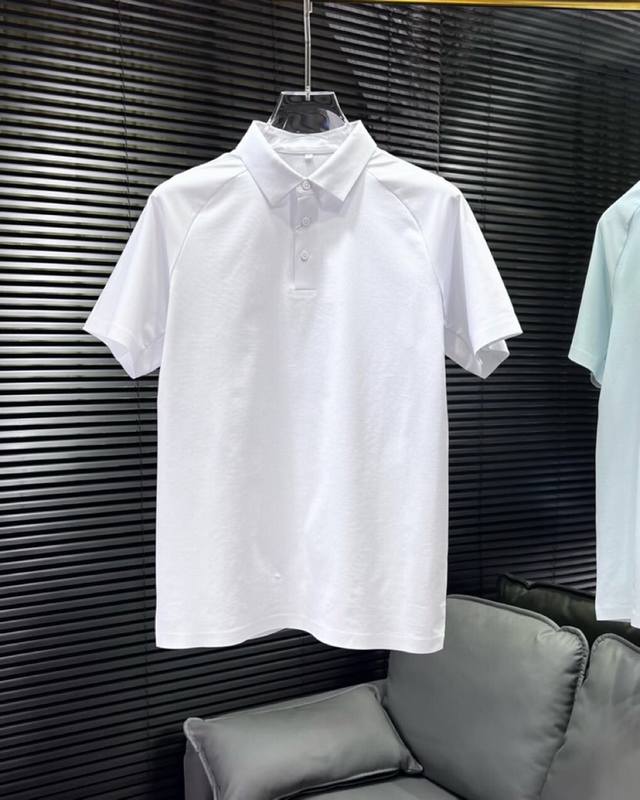 迪桑特 25年春夏新品男士短袖翻领T袖Polo衫，解锁活力新风尚，插肩Polo来袭！五色 M-4Xl 。适穿场合：日常，厌倦了千篇一律的穿搭？渴望在人群中脱颖而
