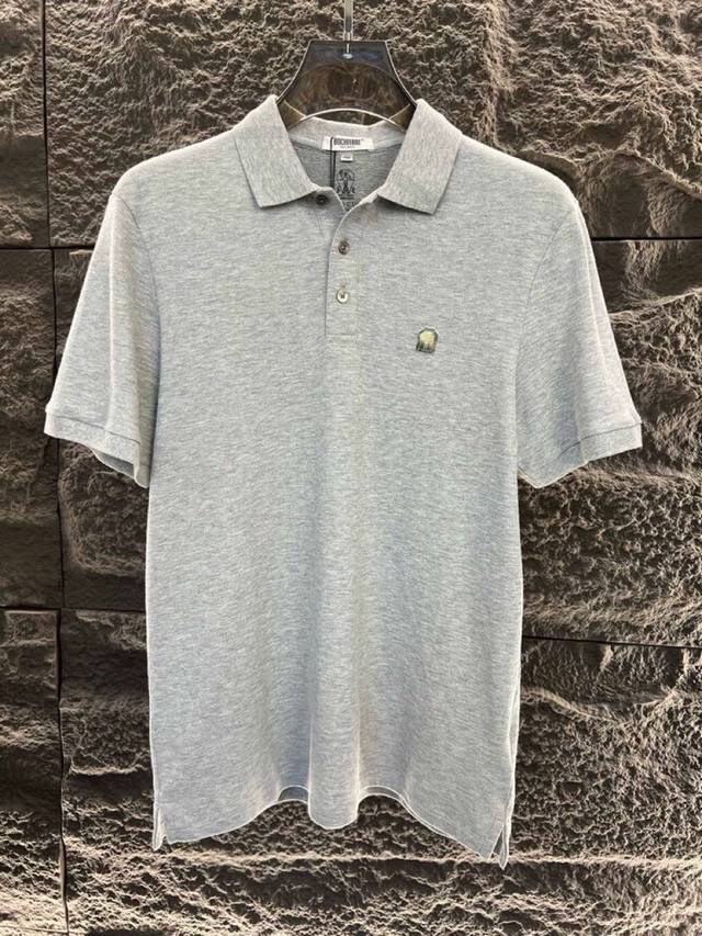 Brunello Cucinelli Bc 2025Ss 春夏新品 男士棉质短袖翻领T恤Polo衫， 高奢内敛低调，轻松驾驭不挑人 裁剪精细完美，经典颜色上身很