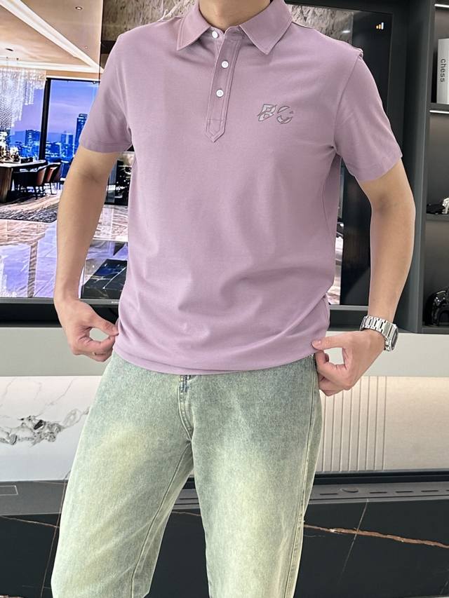 2025Ss夏季新款翻领Polo衫 Bru**Llo Cuci**Lli 男士短袖！ Bc家材质讲究的同时 整体的设计颇具时尚感 今天推荐他家百搭经典Polo衫