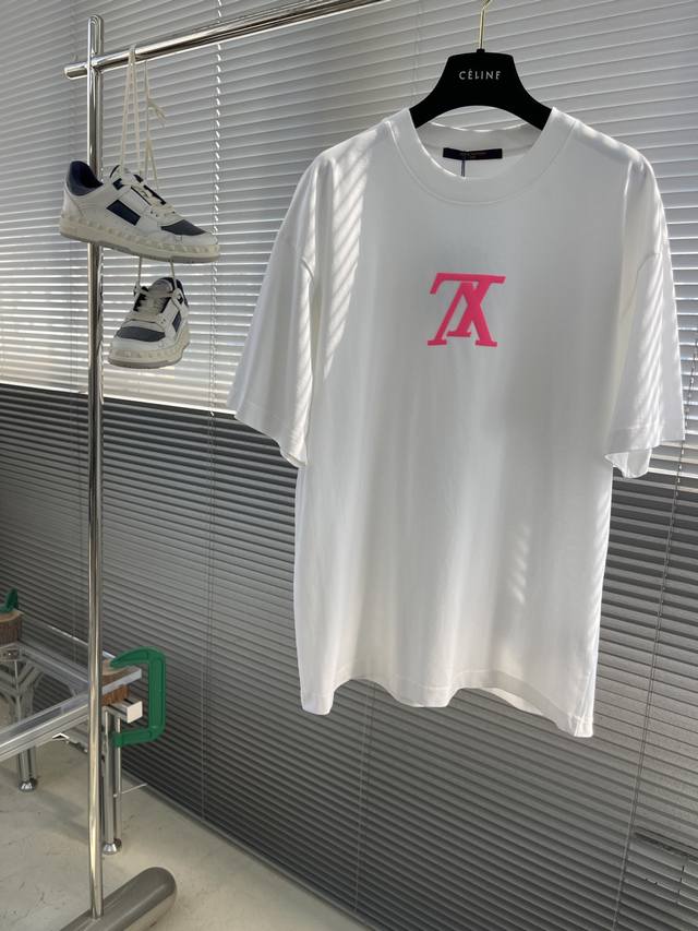 驴牌 2025新款立体印花T恤 反Logo设计非常个性 3D立体印花高级感十足 肩部通肩压条 280克纯棉面料舒适透气 男女同款 码数：S-Xxl
