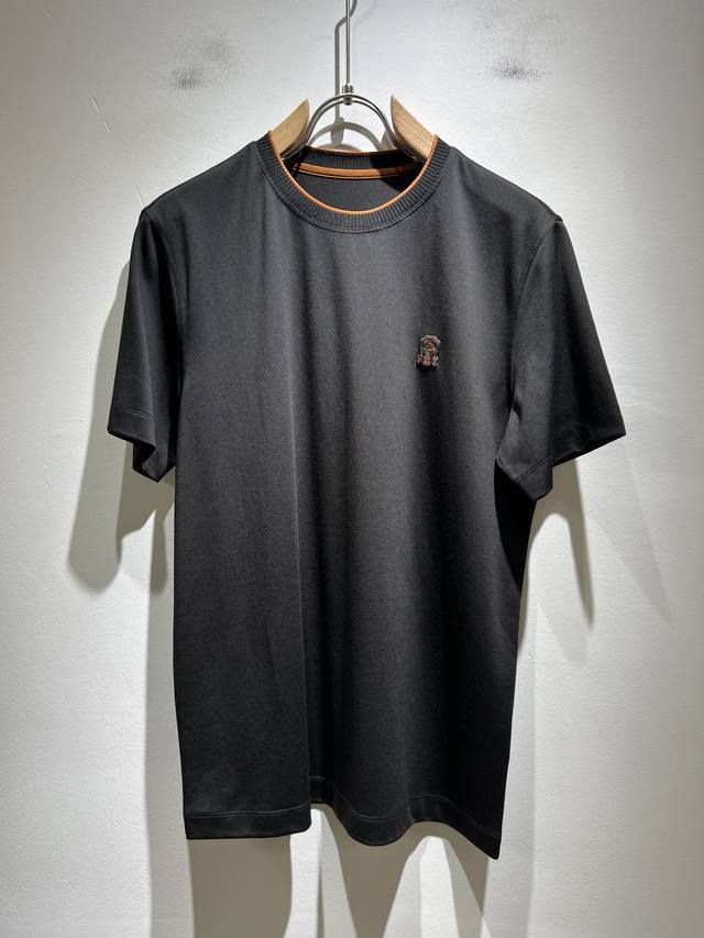 Bc-Brunello Cucineli 2025春夏新款男士短袖Polo衫，众多明星都爱穿的时尚百搭单品！胸前Logo刺绣超级好看,喜欢经典简约的朋友,一定不