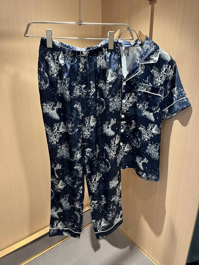 Dio*R迪*奥2025春夏新品男女同款睡衣休闲套装，贸易公司渠道稀出，同步官网发售，男神女神最为期待的精品狠货重磅来袭，让你感受到什么叫真正的高奢有内涵 完美