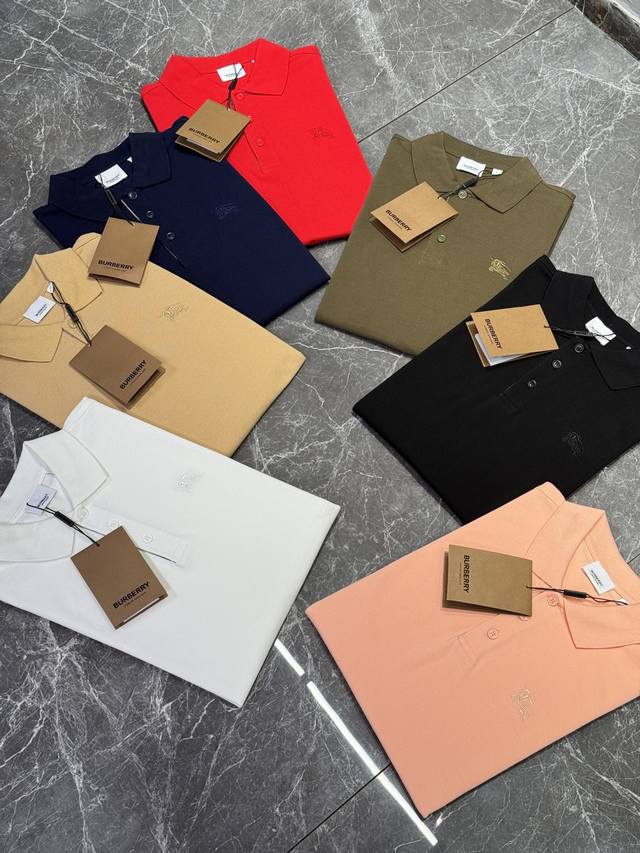 Bbr 经典款战马系列Polo衫！刺绣设计装饰短袖Polo衫。贸易公司高端精品渠道订单.代工厂P出货！ 臻选高端珠地棉，走线整齐有序，颗粒饱满、上身透气舒适。质