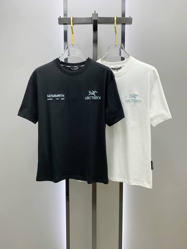 始祖鸟2025夏季新款短袖T恤，个性艺术系列全网独家首发 百搭款细节处理完美纯棉面料十分精致 原版面料 网红明星同款高版本 高品质手感非常舒服 时尚又个性 超级
