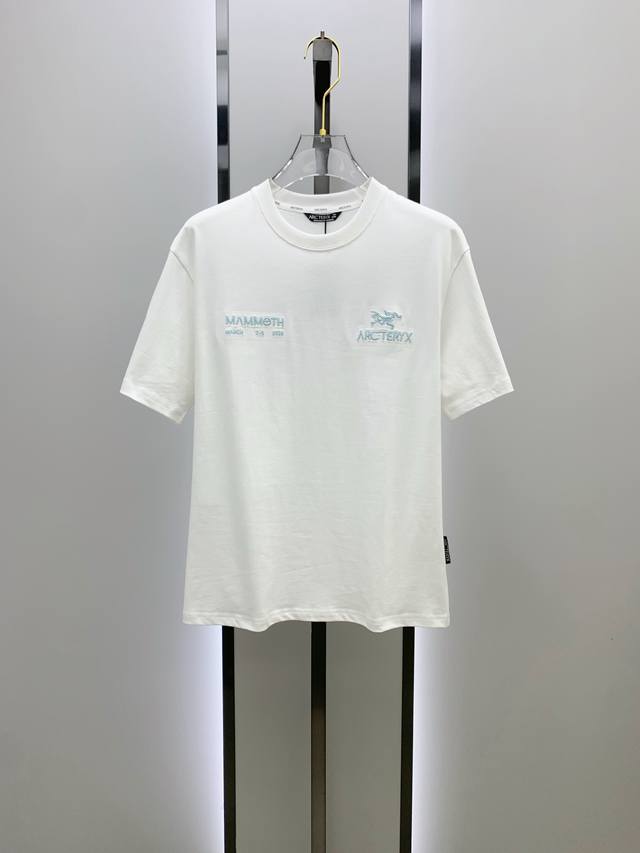 始祖鸟2025夏季新款短袖T恤，个性艺术系列全网独家首发 百搭款细节处理完美纯棉面料十分精致 原版面料 网红明星同款高版本 高品质手感非常舒服 时尚又个性 超级
