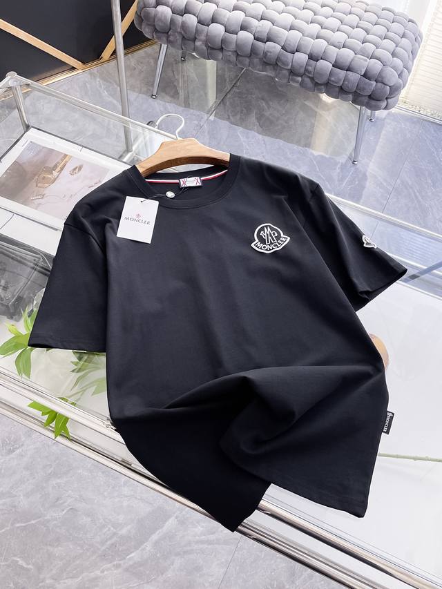 蒙口2025夏季新款短袖T恤，个性艺术系列全网独家首发 百搭款细节处理完美纯棉面料十分精致 原版面料 网红明星同款高版本 高品质手感非常舒服 时尚又个性 超级百