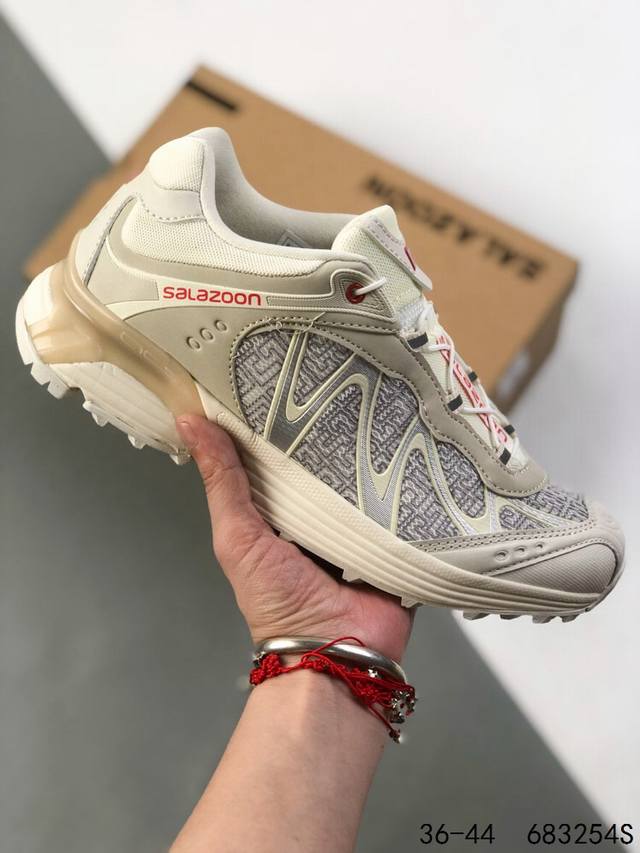 Sandy Liang X Salomon萨洛蒙 Xt-Whisper 舒适复古千禧防滑耐磨 低帮跑步鞋 男女同款 原版开发 纯原外贸平台特供订单 全套原纸板楦