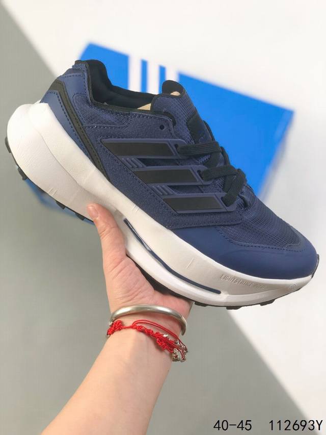 真标带半码！ 阿迪达斯 Adidas 三叶草 Equipment Agravic运动休闲鞋 厚底增高老爹鞋 Jh6114 41复古运动风盛行，这双阿迪的 Equ