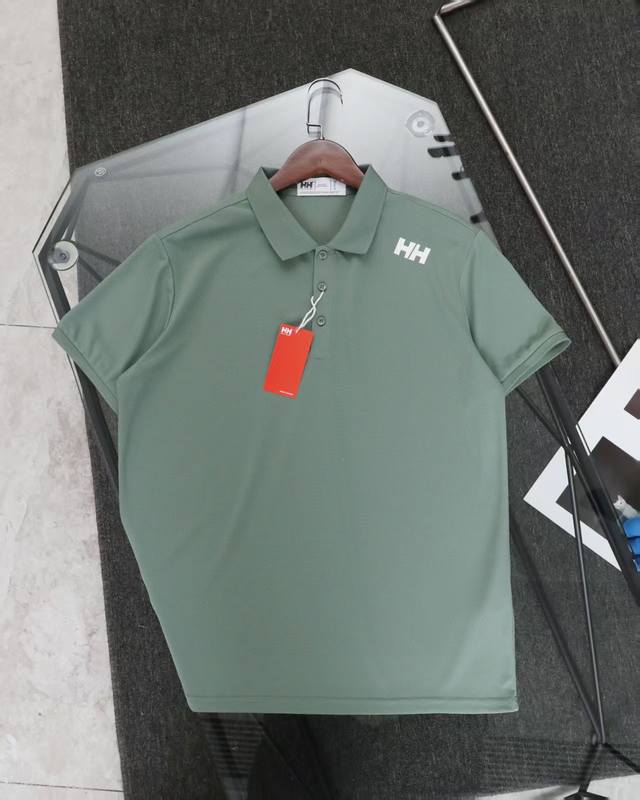 降价福利。供 Helly Hansen Hh 海丽汉森男士户外运动吸湿速干Polo衫最新肤磨速干面料太亲肤！吸湿透气舒适爆表。高倍防晒Upf80+++简约款式，