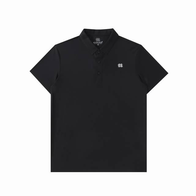 Kolon Sport可隆冰丝凉感Polo衫男25夏季新款可隆男士两色全身压胶款Polo衫 -面料亲肤舒爽，不粘身不黏腻！排汗吸湿！采用了小翻领+门襟排扣的设计