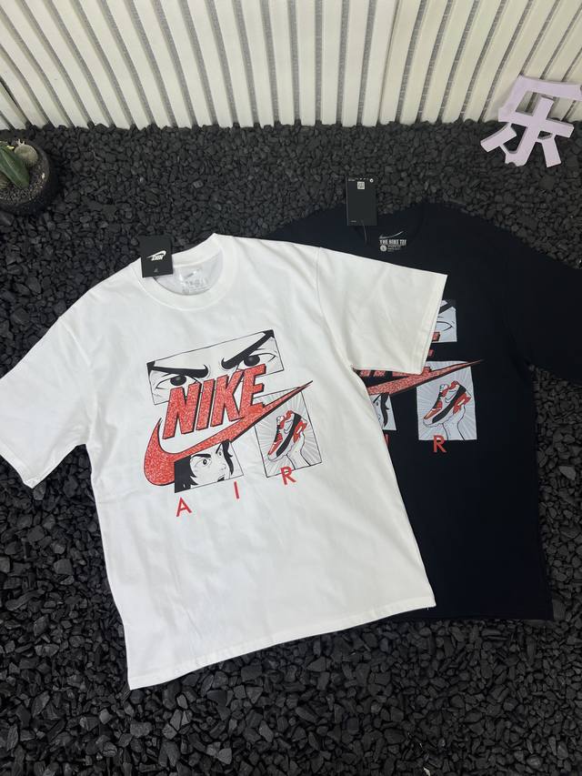 Nike 耐克 Nk 胸前大Logo彩色涂鸦卡通图案印花宽松休闲短袖T恤 男女同款 - 小红书热门爆款，明星网红同款穿搭，男女日常通勤穿搭必备单品！ 高品质26