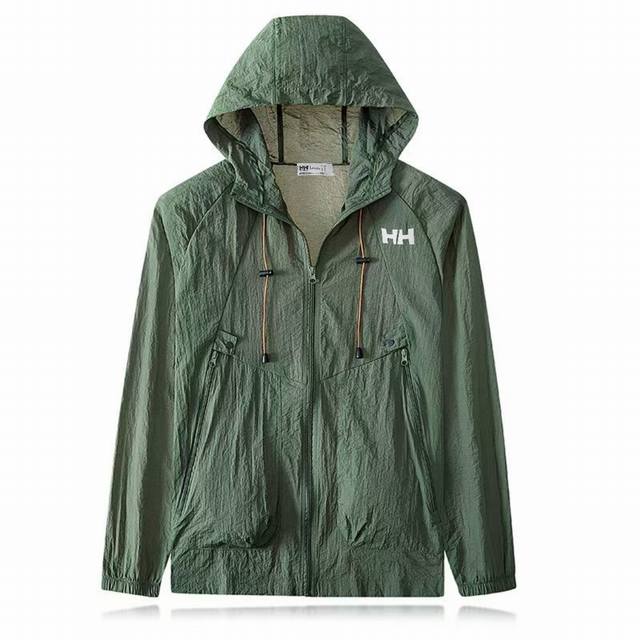 Helly Hansen Hh海丽汉森情侣款皮肤衣！女生可穿最小码！特定弹力锦纶面料夏季最新款始祖鸟防晒衣！男女同款可配情侣装！夏季必备！防晒指数认证款！高端品