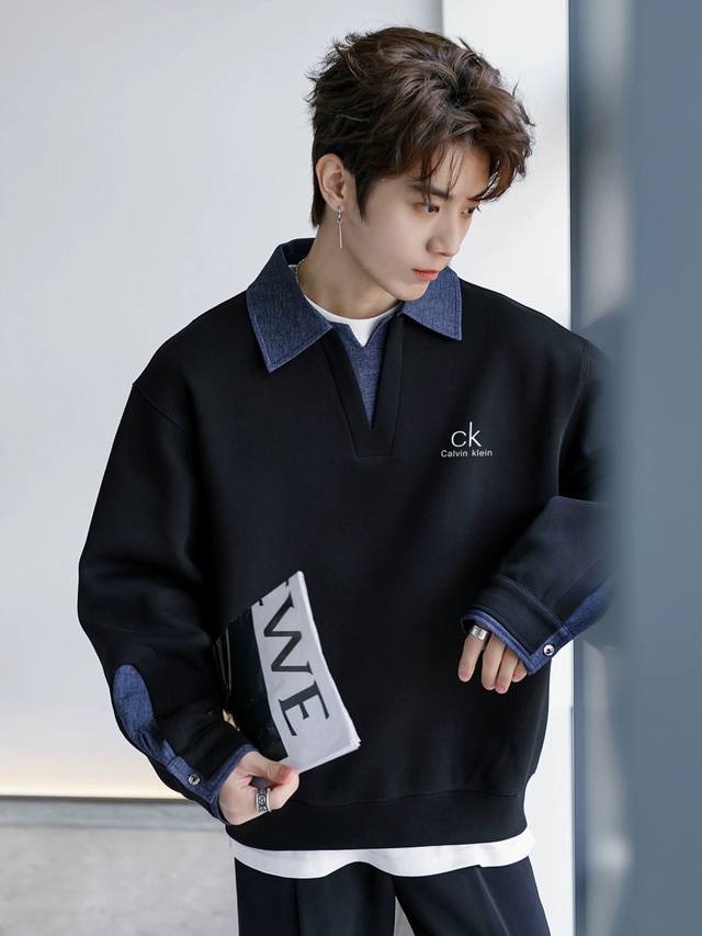 特价 。Ck Calvin Klein Ck 被追问无数次的 Ck 春季新款卫衣，高级感拉满 家人们，我最近在潮流男装的 “战场” 上，挖到了一件超级宝藏单品