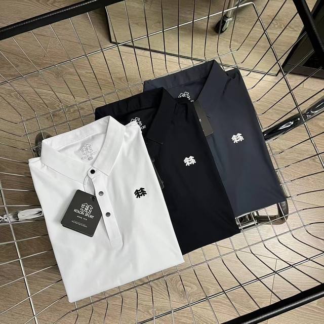 25新款Kolon Sport可隆户外冰感速干运动休闲Polo衫短袖 立体裁剪工艺，面料亲肤舒爽，冰感超强，吸湿排汗不粘身不黏腻！排汗吸湿！这款Polo衫，遵循