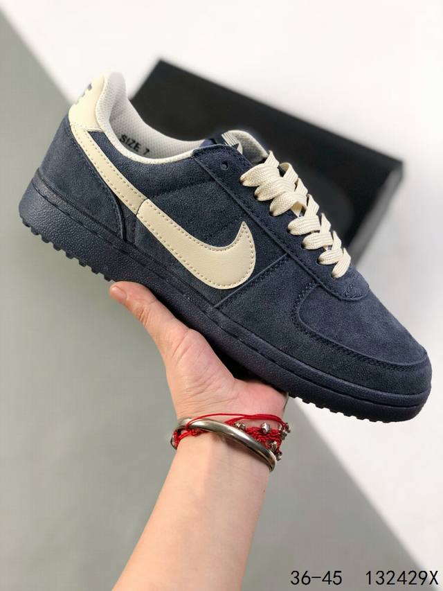 真标带半码！ 耐克 Nike Wmns Field General 开拓者复古休闲板鞋 货号 货号：Fq8762- 尺码：36-45 Id：132429X