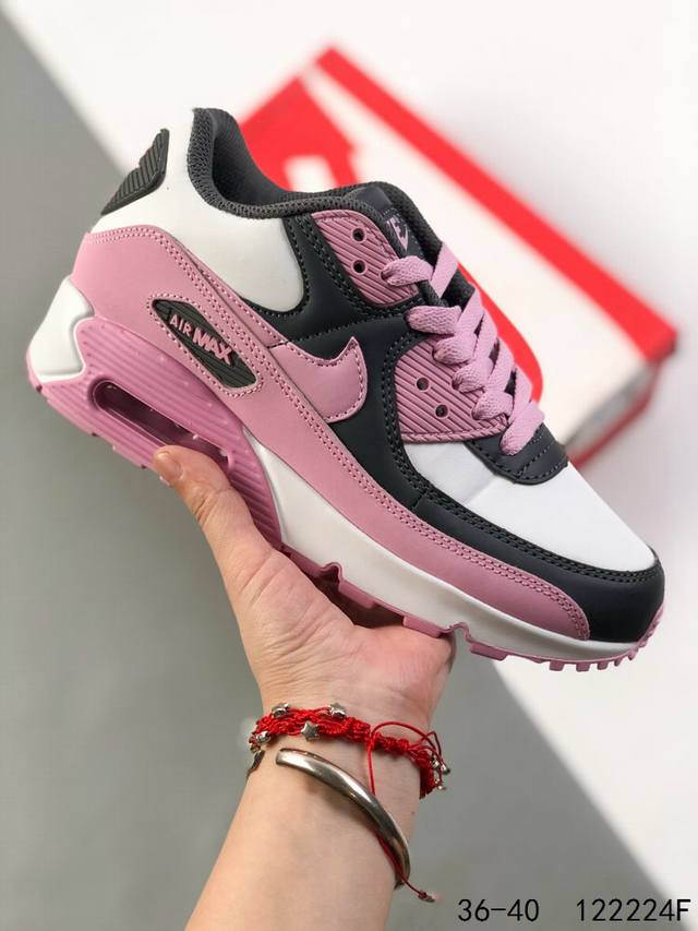 耐克Nike Air Max 90 Prm 90款 经典款复古缓震气垫跑步鞋休闲运动鞋 尺码：如图 Id：122224F