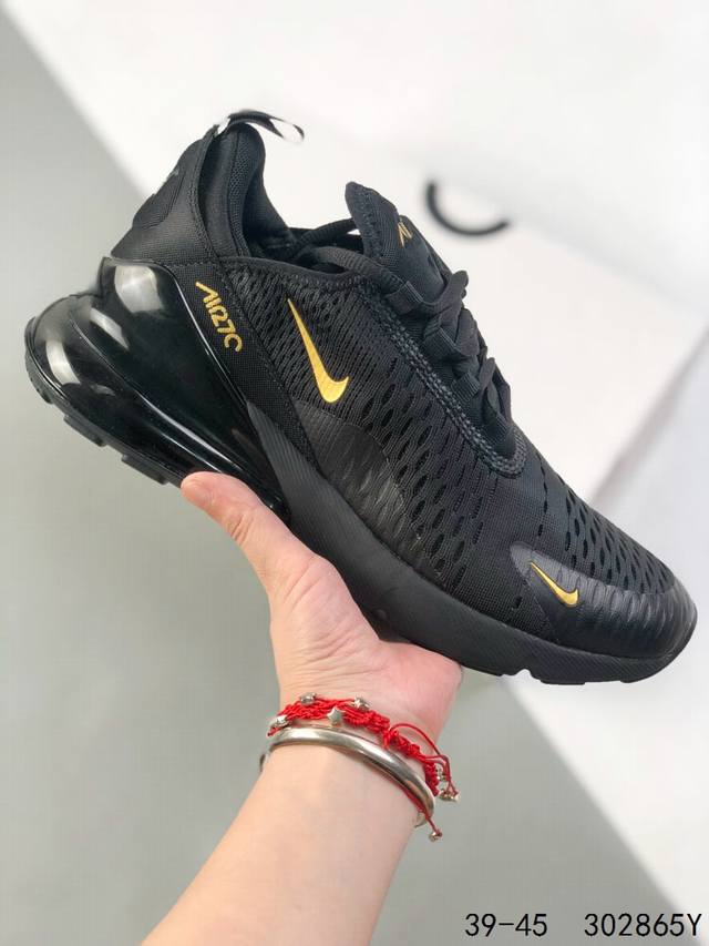 公司级带半码！ 耐克Nike Air Max 透气网面 后置半掌气垫缓震百搭休闲运动慢跑鞋 Id：302865Y