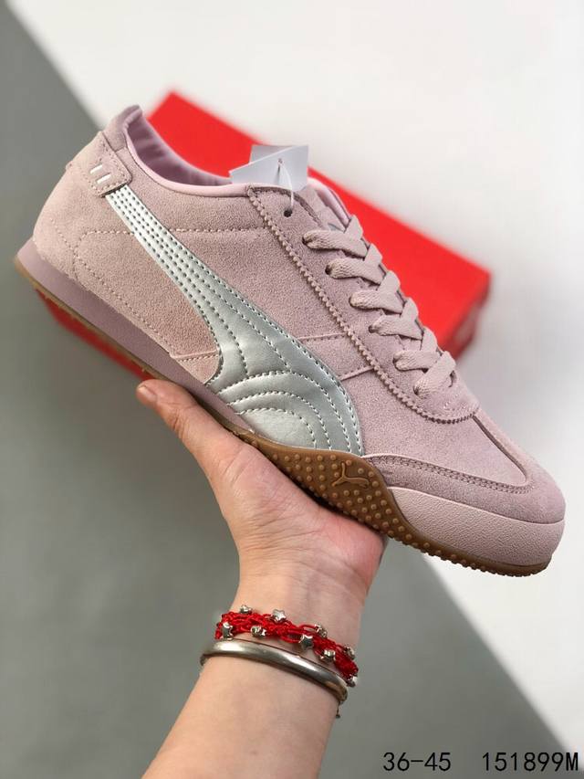 真标带半码！ Puma Bella Ut 彪马 徐梦洁同款舒适男女低帮生活休闲德训薄底鞋 尺码:如图 Id:151899M