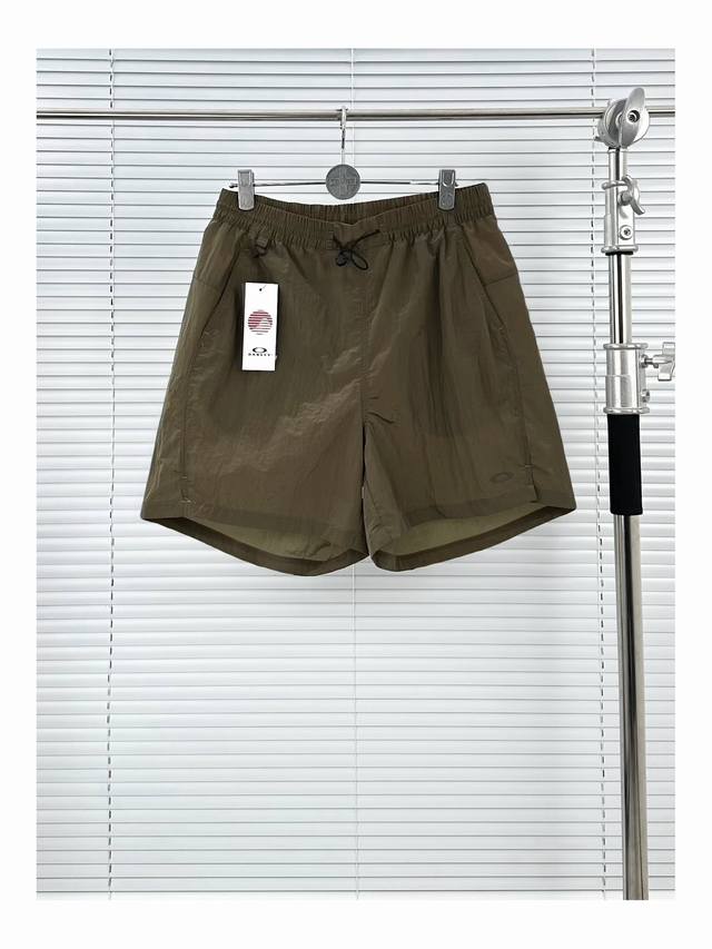 Ok金属短裤 黑色 紫色 军绿 S-Xl 欧克利 Oakley Fgl Karn Shorts 金属尼龙短裤 Oakley Fgl Karn Shorts金属尼