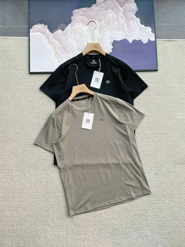 Kolon Sport可隆短袖T恤Coldblack圆领凉感防晒Upf70+T恤上衣 称为见过面料最优秀的圆领！！！！ 冰感有垂感 抗皱 区别我们常见的 Sec