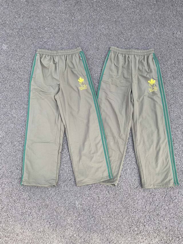 纯原臻品 原厂跟单 Adidas Originals X Brain Dead三叶草 X 脑死亡联名款 25Ss新款 Ad阿迪达斯三条杠织带复古休闲舒适时尚简约