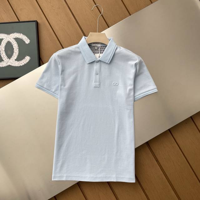 专柜还原顶级复刻版 菲拉格慕 Ferraga*O. 24夏季新品经典时尚翻领 Olo短袖时尚单品设计，更加时尚舒适，高标准定制，上身非常有型，奢华品牌经典Log