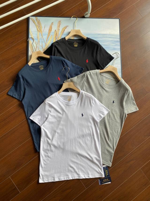 原单品质 Ralph Lauren拉夫劳伦小马标圆领短袖 小马圆领短袖 拉夫劳伦圆领短袖 原单品质 正品一比一打版复刻 采用 26支食毛精梳纯棉面料，有做手感工