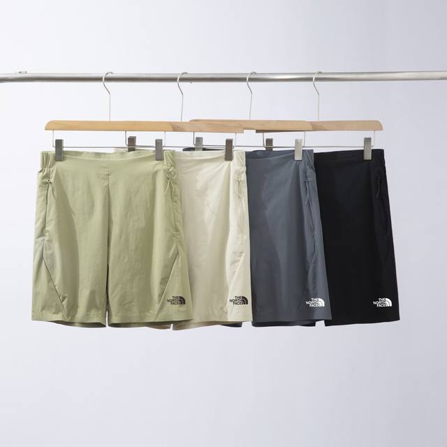 供 The North Face北面 25夏装新款松紧腰工装防泼水短裤男款Pant户外运动轻量多功能休闲弹力个性款速干机能工装速干短裤！高端户外运动休闲短裤机能