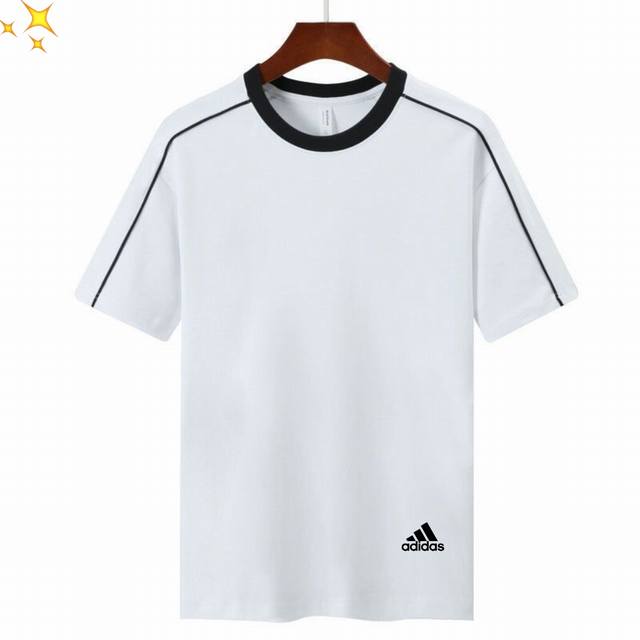 供 Adidas阿迪达斯25Ss 爆款男女同款新款短袖凉感T恤 休闲运动健身吸湿排汗长袖T恤！掌柜力荐！观网门店同步！客供索罗娜面料！不起球不缩水抗菌99%防螨