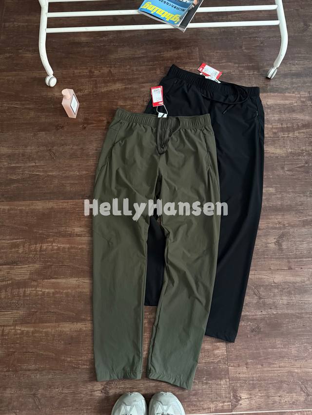 Helly Hansen Ss25 超薄激光打孔透气户外长裤 轻量梭织面料 激光打孔设计 4D剪裁舒适透气 定制4D超薄梭织面料 轻盈、柔软、垂顺，四面弹力超舒