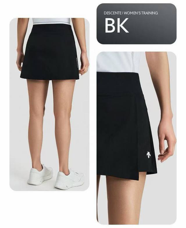原版复刻 Descente 迪桑特Ss25新品女士短裙裙裤高尔夫半裙女 官网同步 原版复刻 品质永远的神 随意对比 这一身好穿哭了 它拥有裙子颜值裤子的安全感，