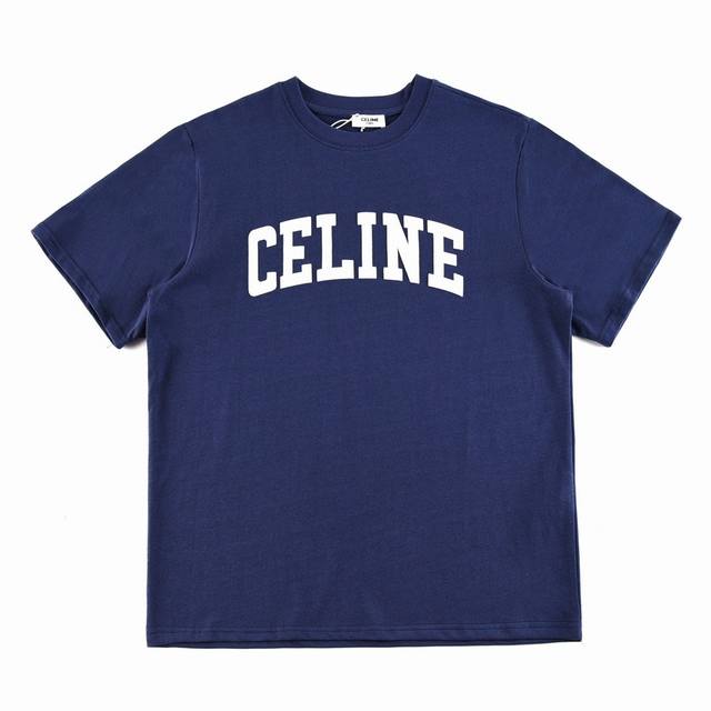 供 Celine 赛琳 Ss 印花复古T恤短袖 在时髦通勤风格里加入运动复古元素，蕴藏精致法式意蕴，年轻且活力，于简约设计中释放摩登信号。低调精致，简约高级，C
