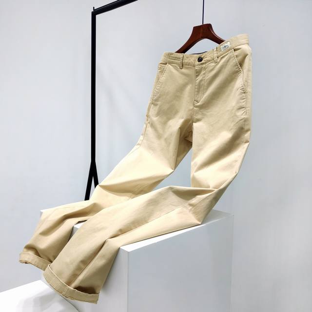 休闲裤][卡其]
