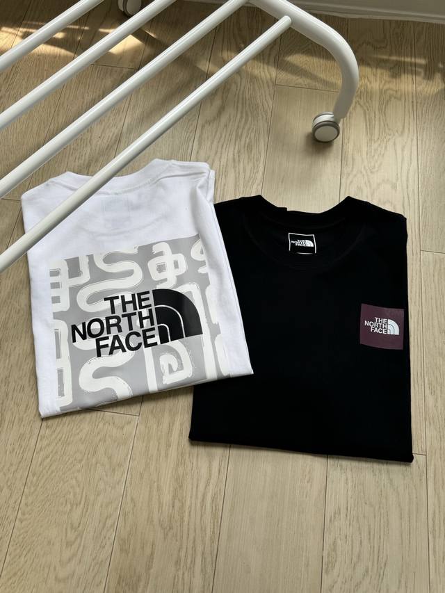 尺码S到3Xl 北面经典基础款后背大Logo情侣款短袖T恤，你值得拥有绝佳夏季穿搭必备单品 经典百搭永不过时系列，男女同款 情侣可搭 甄选纯棉260G双纱面料，