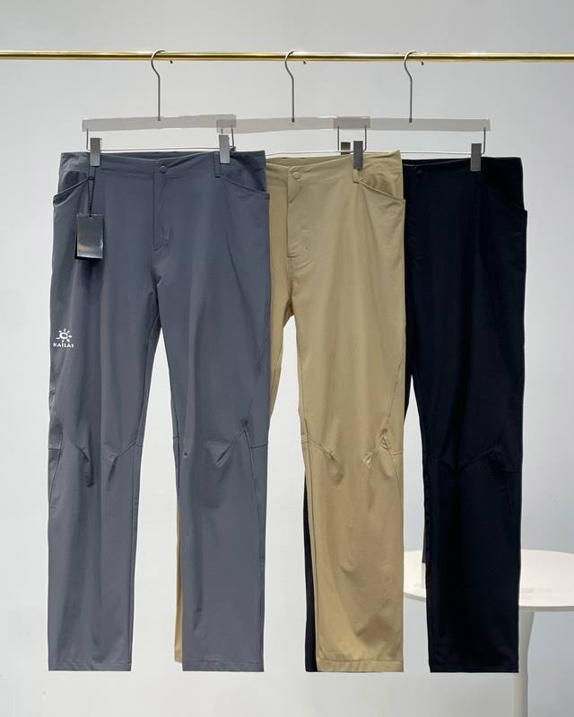 供 Kailas凯乐石T9速干裤 耐磨版 防泼Cordura户外春夏登山徒步男 独家上新！！绝对的牛货，顶级品质立体Logo 适合春夏季的四面B 7弹面料，轻薄