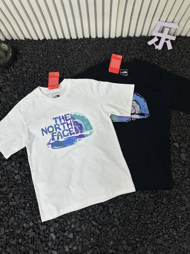 The North Face 北面 25Ss Tnf水溶彩色涂鸦图案印花圆领短袖T恤 男女同款 - 小红书热门爆款，明星网红同款穿搭，男女日常通勤穿搭必备单品！