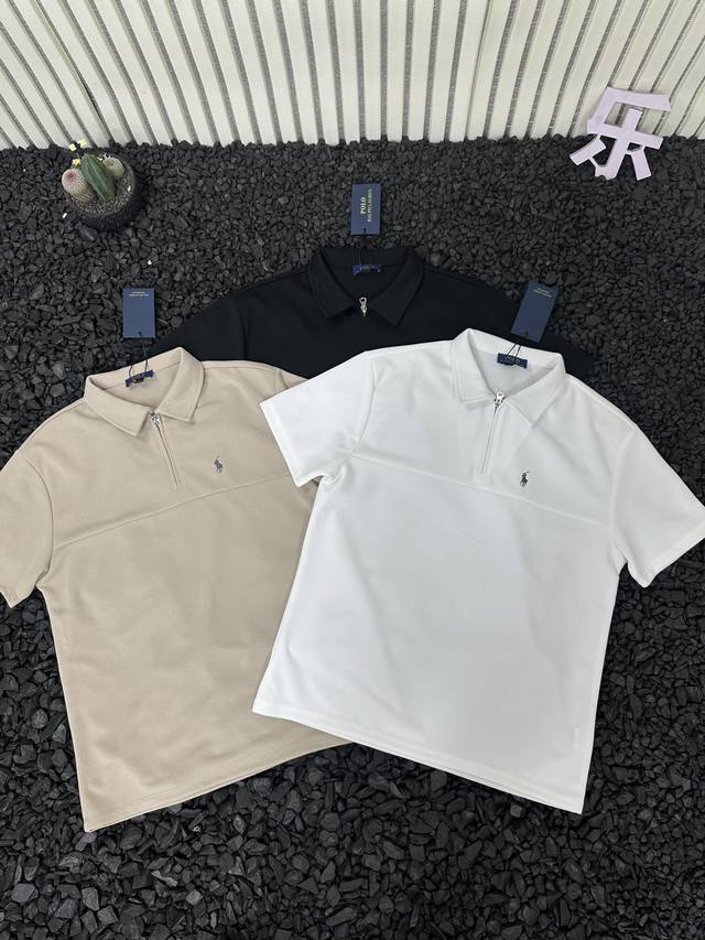 Ralph Lauren 拉夫劳伦 男女款时尚经典款拉链短袖T恤Polo衫 - 提到Polo衫，许多人会想到“呆板”的刻板印象，它甚至被称为“时尚绝缘体”，让不