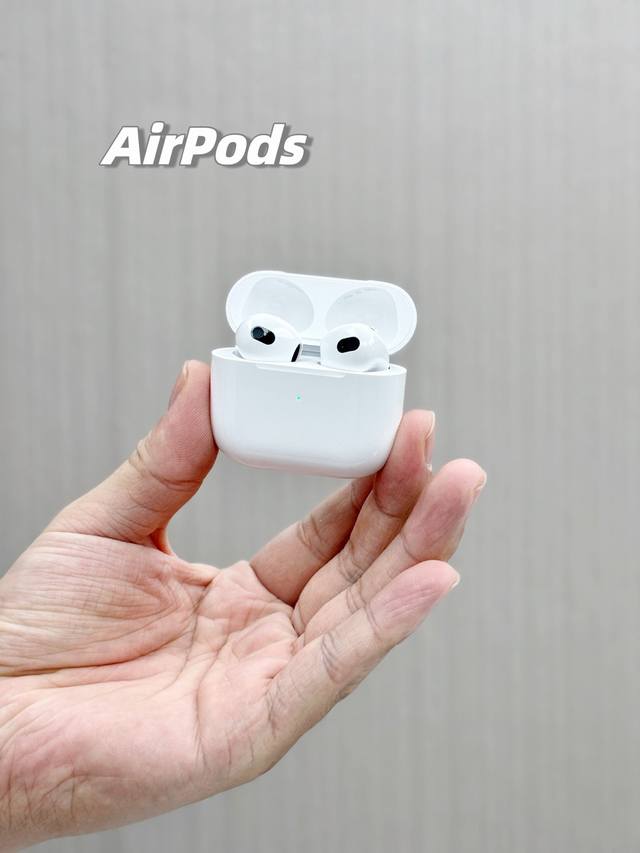苹果官方销量最高的一款蓝牙耳机，性价比打到极致了！苹果Airpods3无线蓝牙耳机！无橡胶圈直接入耳式蓝牙耳机！超高性价比，现货50部，多一部没有，低价放送！