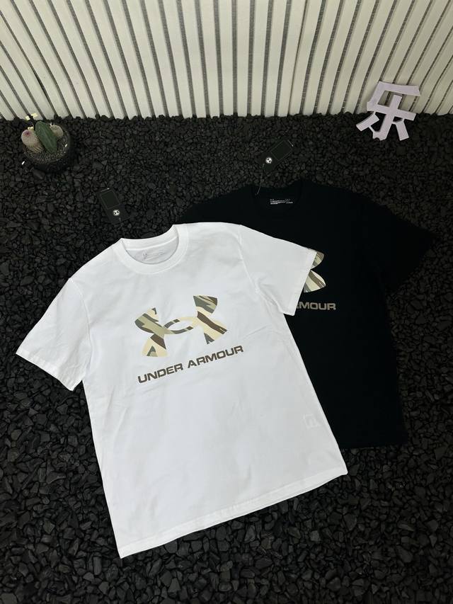 Under Armour 安德玛 Ua 夏季新款胸前迷彩Logo图案印花日常通勤宽松短袖T恤 男女同款 - 小红书热门爆款，明星网红同款穿搭，男女同款日常通勤休