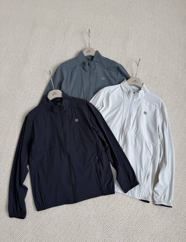 供 Kolon Sport可隆徒步男士针织夹克外套弹力接触凉感Upf +防晒衣！！ 弹力凉感皮肤衣 徒步 通勤 防晒 接触凉感. Upf +防晒技术 不怕晒伤