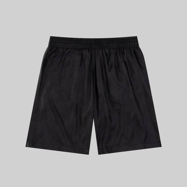 顶级版本 驴家25Ss新款 Damier暗纹短裤 码数S-M-L-Xl 男女同款 现货发售 Water Damier沙滩裤取材科技面料，全幅显示Damier图案